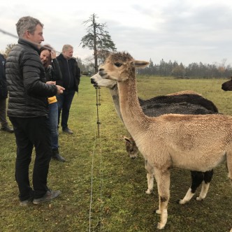 Wile Alpaca Farm, kus oma talu tegemisi tutvustas Lõuna-Järvamaa Koostöökogu juhatuse liige Imre Heinsaar